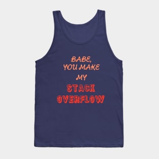 Flirting tips with Stack Overflow Tank Top